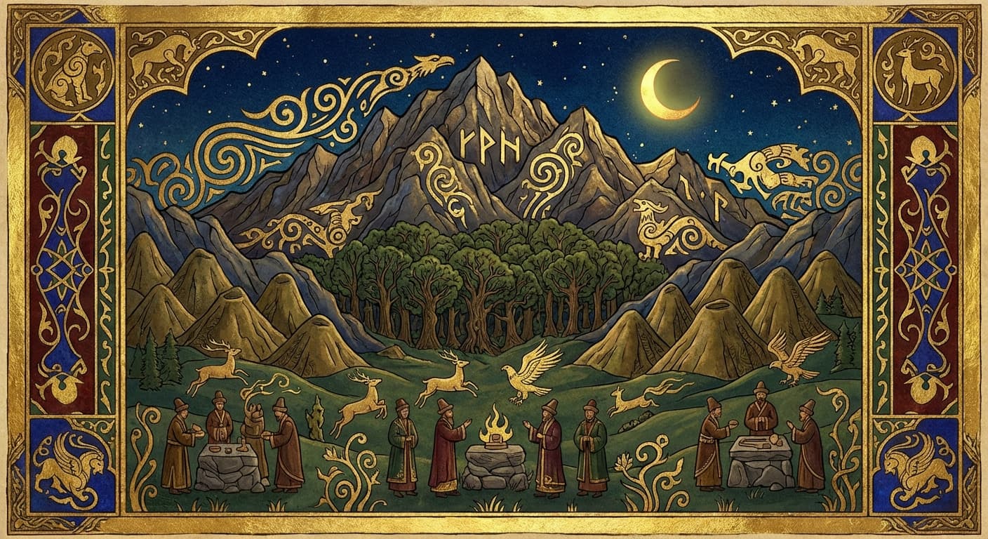 Ötüken : La forêt sacrée des Turcs