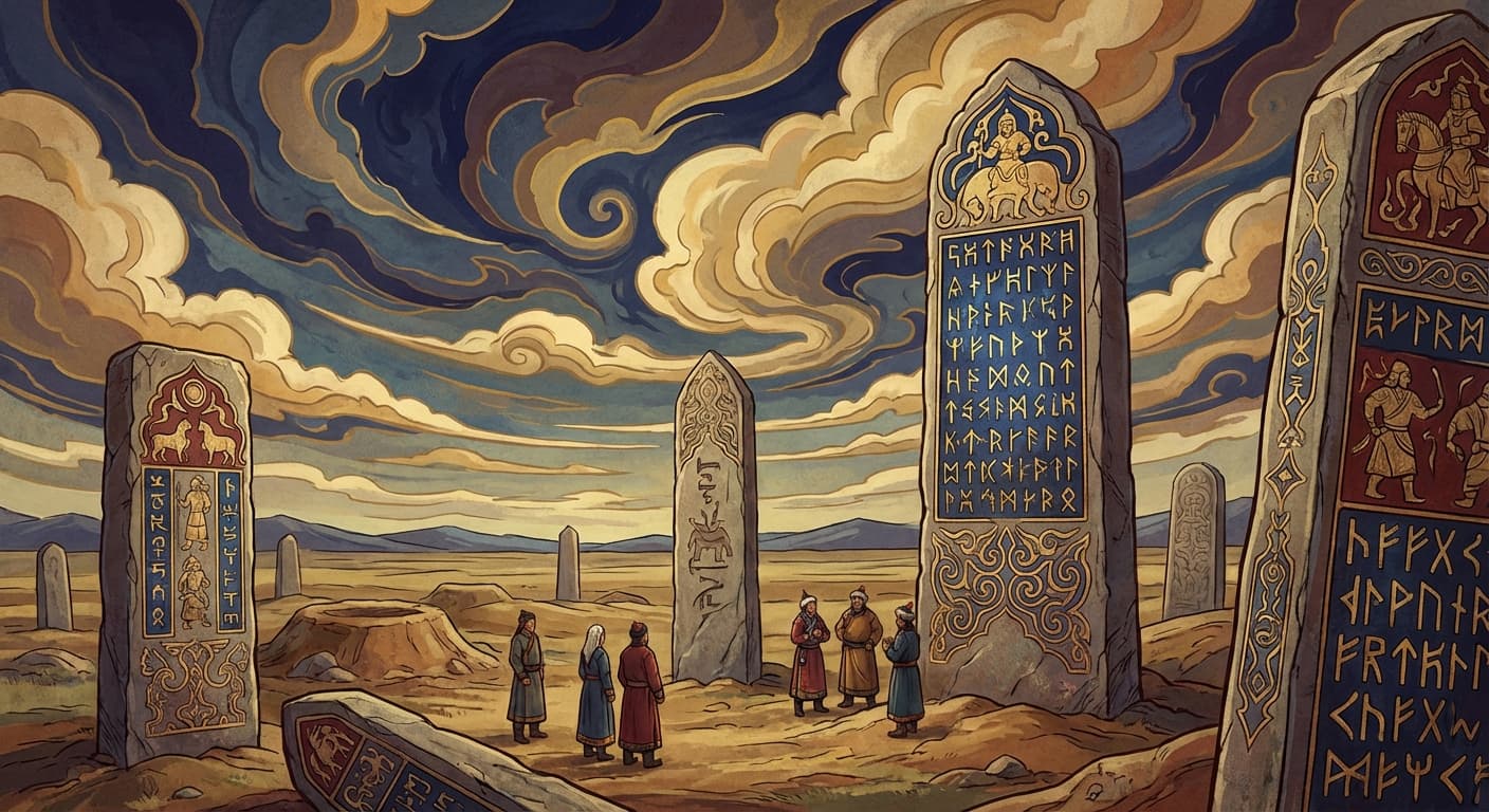 L'Empire Göktürk : Premier empire turc